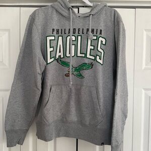 47 Brand Philadelphia Eagles Gray Hoodie